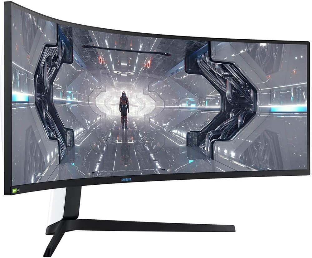 SAMSUNG 49” Odyssey G9 Gaming Monitor, 1000R Curved Screen