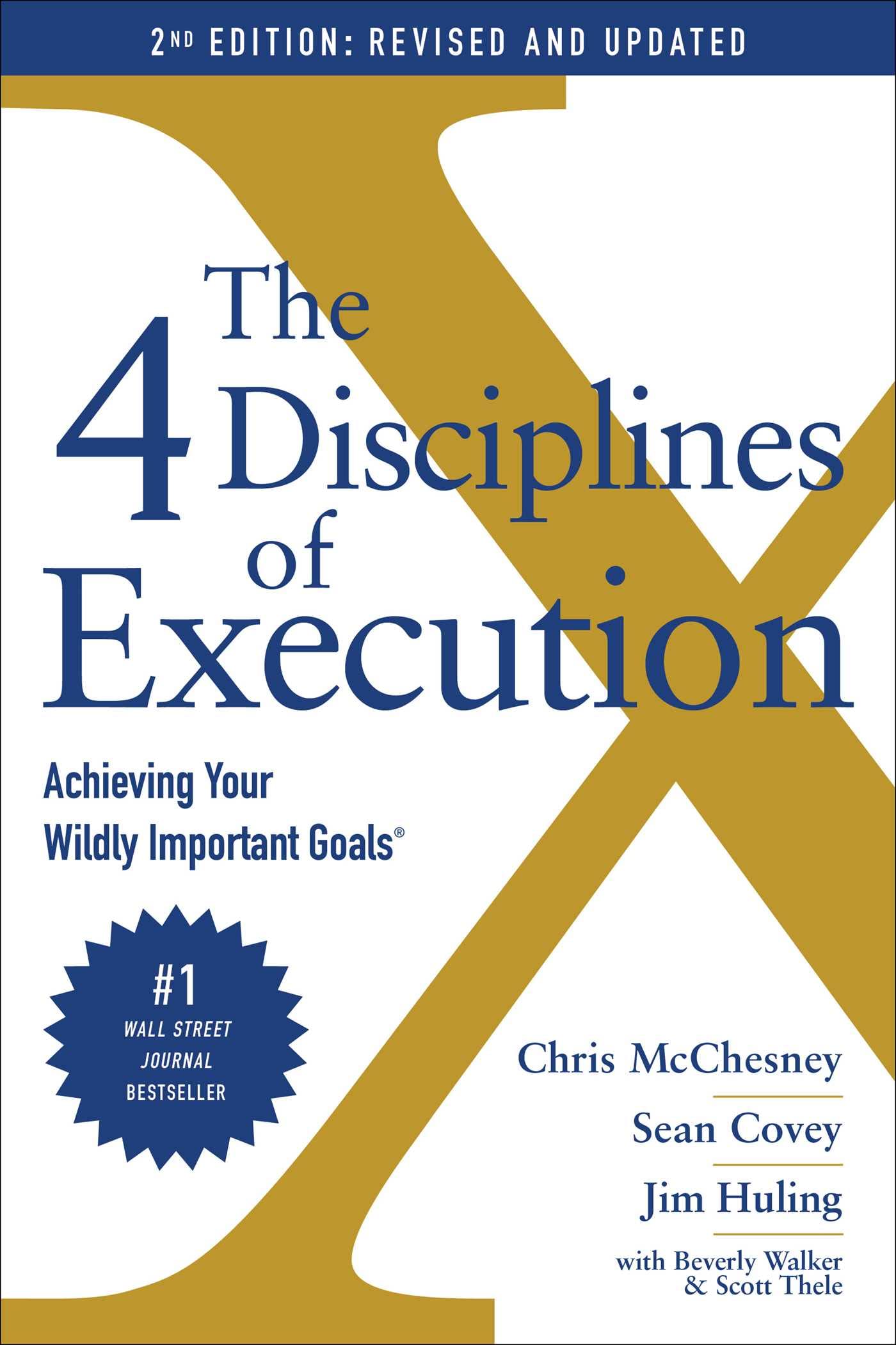 The 4 Disciplines of Execution Amazon cover